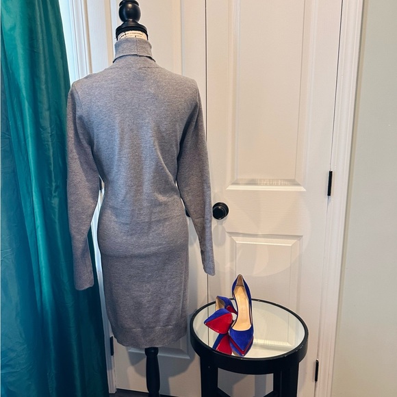 Express Turtleneck Sweater Dress - Picture 3 of 8